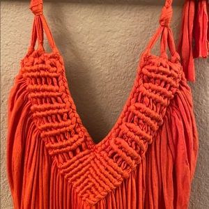 Sky halter top sz M used